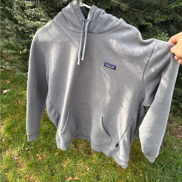 Patagonia Men's Light Gray Hoodie - Picture 2 of 6